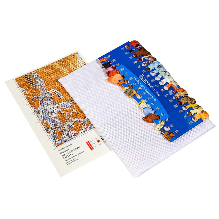 Набор для вышивания «Амурские тигры» — картинка 2