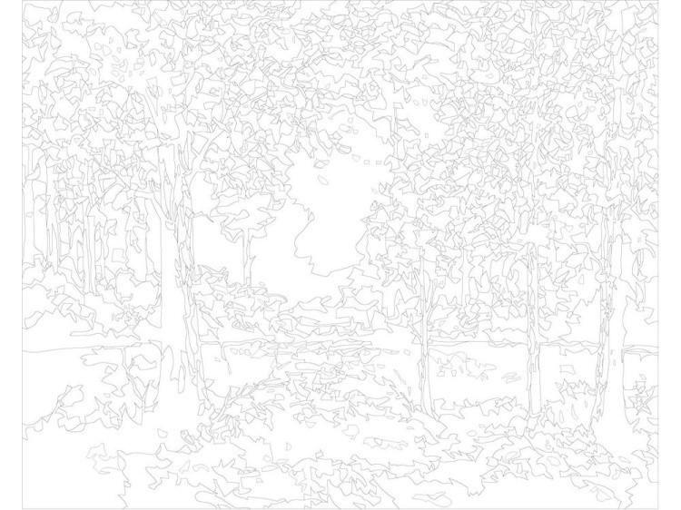 Картина по номерам «Краски осени» — картинка 3