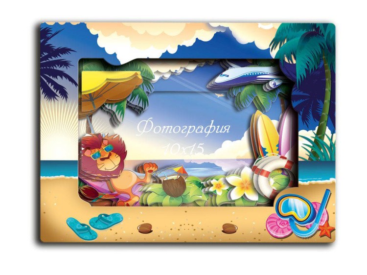 Объемная фоторамка «На курорте» — картинка 2