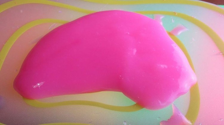 Лизун Slime «Mega Mix», розовый желтый — картинка 3