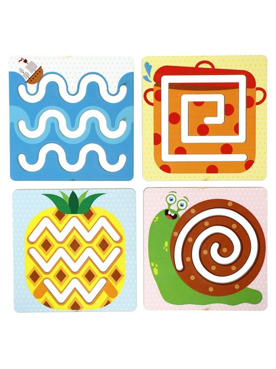 Линейки-трафареты, Ассорти — картинка 5