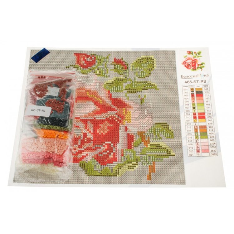 Алмазная вышивка «Изящная роза» — картинка 3