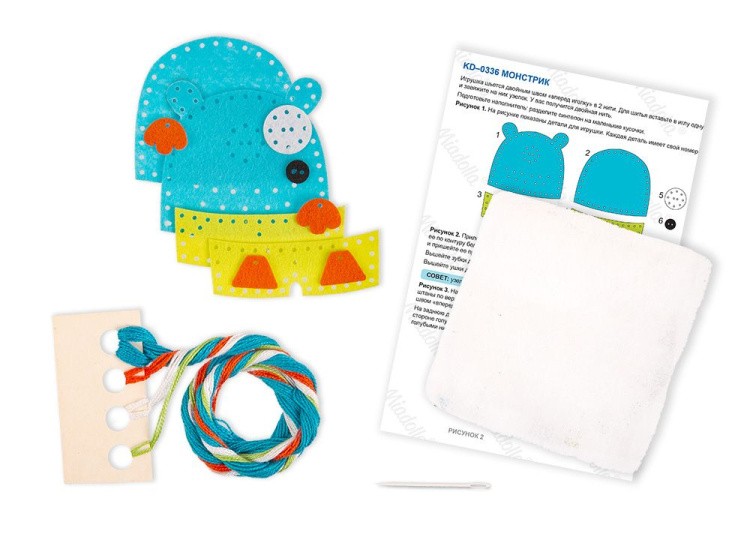Набор для шитья «Монстрик» — картинка 2