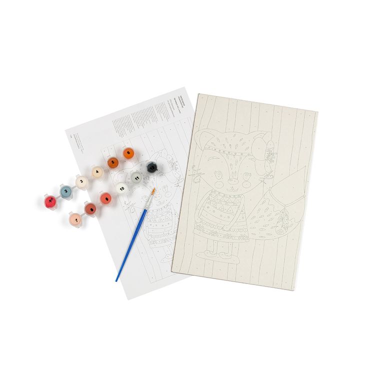 Картина по номерам «Арбузный фреш» — картинка 3