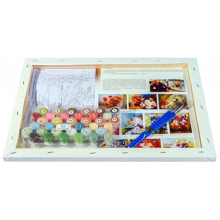 Картина по номерам «Японский натюрморт» — картинка 3