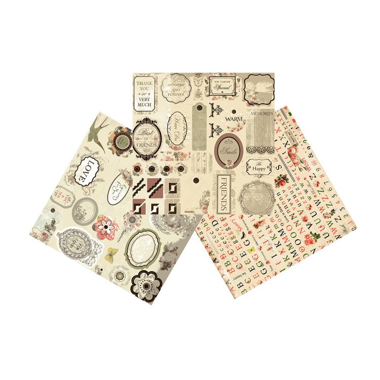 Набор бумаги «Вальс цветов» — картинка 9