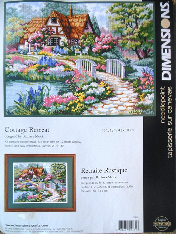 Набор для вышивания «Умиротворенный коттедж» — картинка 3