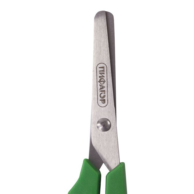 Ножницы 127 мм, асимметричные ручки, ПИФАГОР — картинка 3