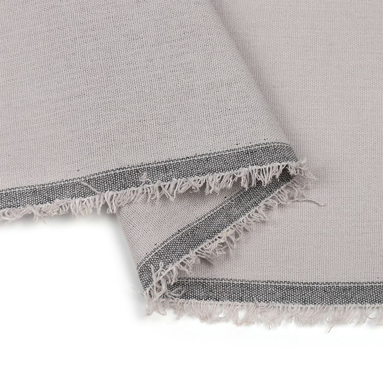 Ткань льняная, 10 м x 140 см, 185 г/м², цвет: жемчуг, TBY — картинка 4