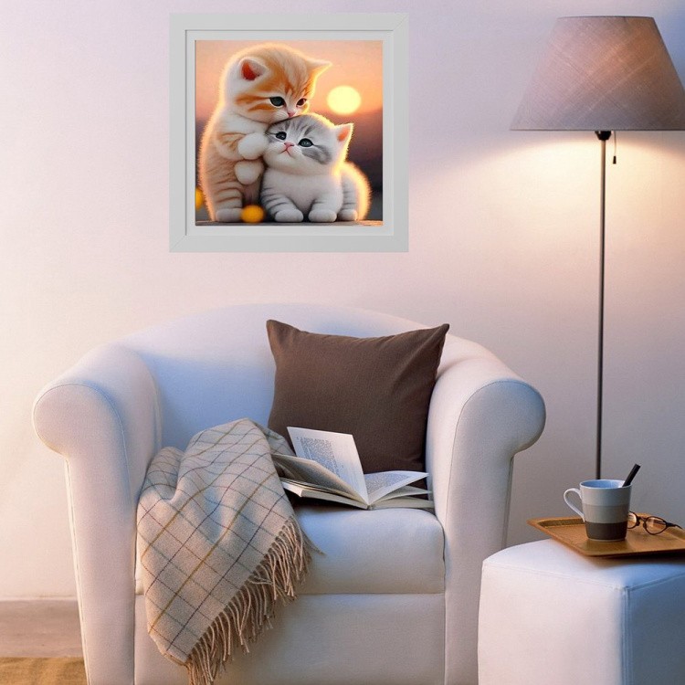 Картина по номерам «Милые котята» — картинка 3