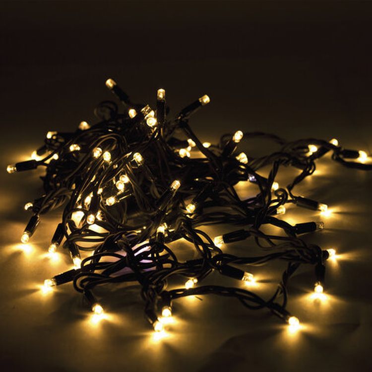 Электрогирлянда уличная «Heavy Rain», IP65, 100 LED, 10 м, цвет: теплый белый — картинка 2