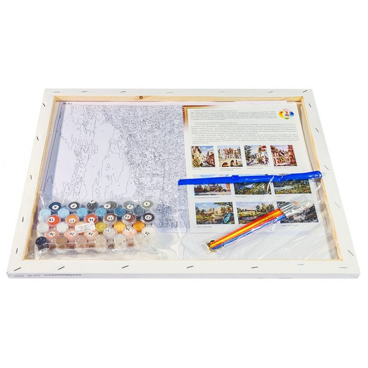 Картина по номерам «Грифоны Банковского моста» — картинка 3