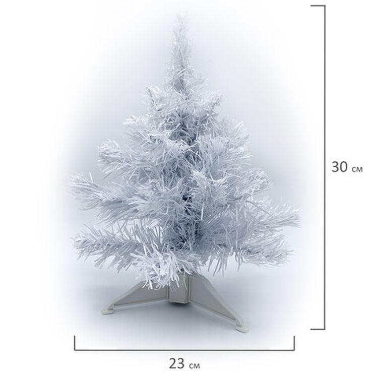 Ель новогодняя искусственная настольная «Snow White», 30 см — картинка 5