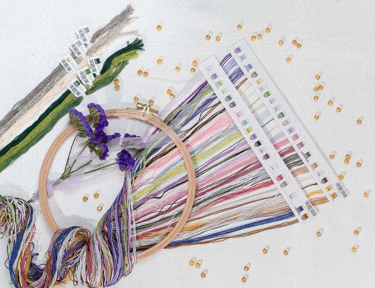 Набор для вышивания «Цветы на столе» — картинка 3