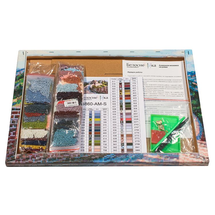 Алмазная вышивка «Великая Китайская стена» — картинка 3