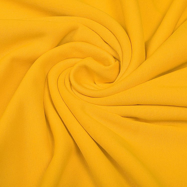 Ткань трикотаж Футер 2х нитка, начес, с лайкрой, 6 м, ширина 200 см, цвет: манго, TBY