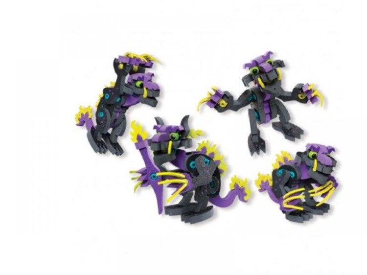 Конструктор «Огненный дракон», 79 деталей — картинка 3