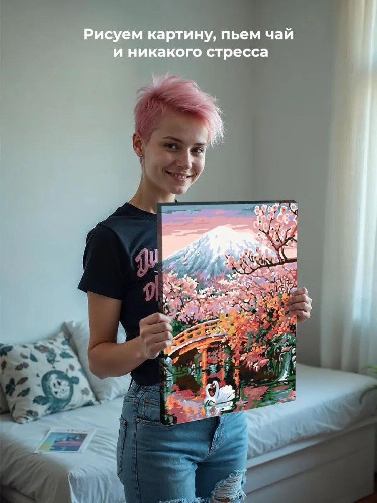 Картина по номерам «Красота востока» — картинка 7