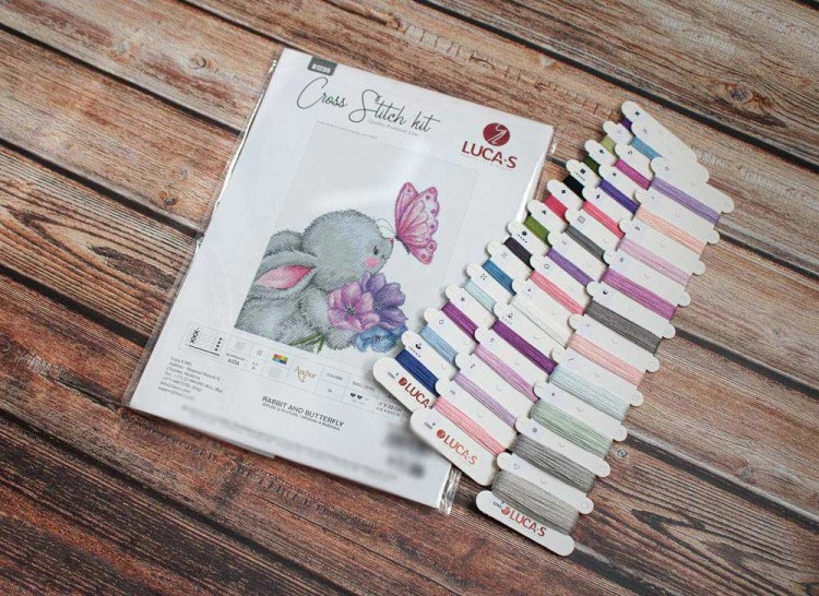 Набор для вышивания «Кролик и Бабочка» — картинка 2