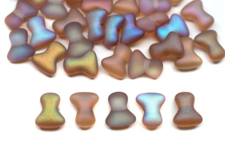 Бусины Preciosa (Чехия) TEE 111-01364-00, 10 г, цвет: 00030-98832 матовый радужный топаз — картинка 2