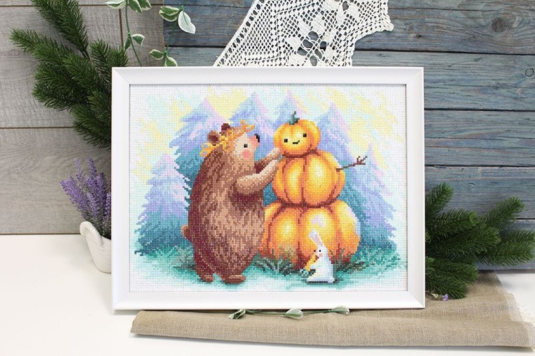 Алмазная вышивка «Тыквовик» — картинка 2