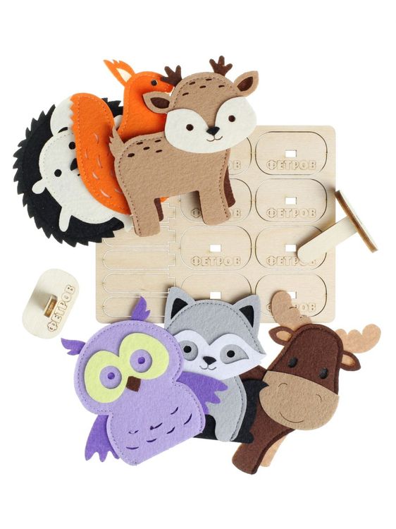 Пальчиковый театр «Лесные обитатели» — картинка 4