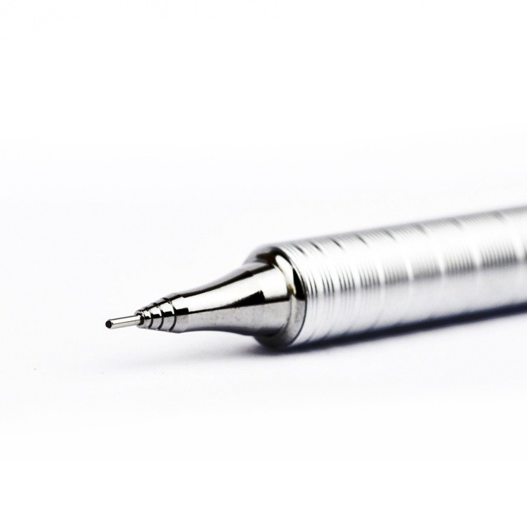 Карандаш Pentel автоматический профессиональный ORENZ в блистере Metal Grip 0.7 мм синий корпус — картинка 5