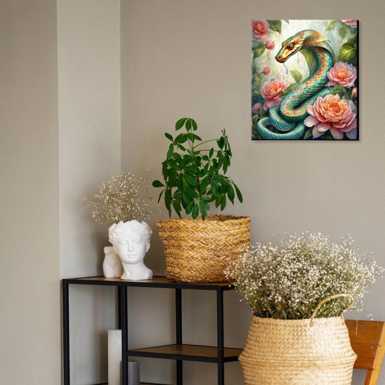 Картина по номерам «Красивая змея» — картинка 3