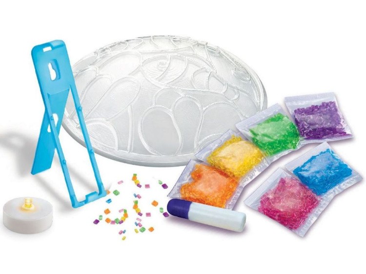 Набор для творчества «Светящаяся мозаика. Витраж-светильник» — картинка 5