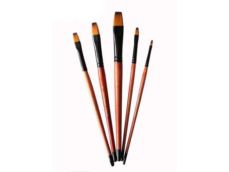 Кисть Pennello плоская № 4 (синтетика) — картинка 2