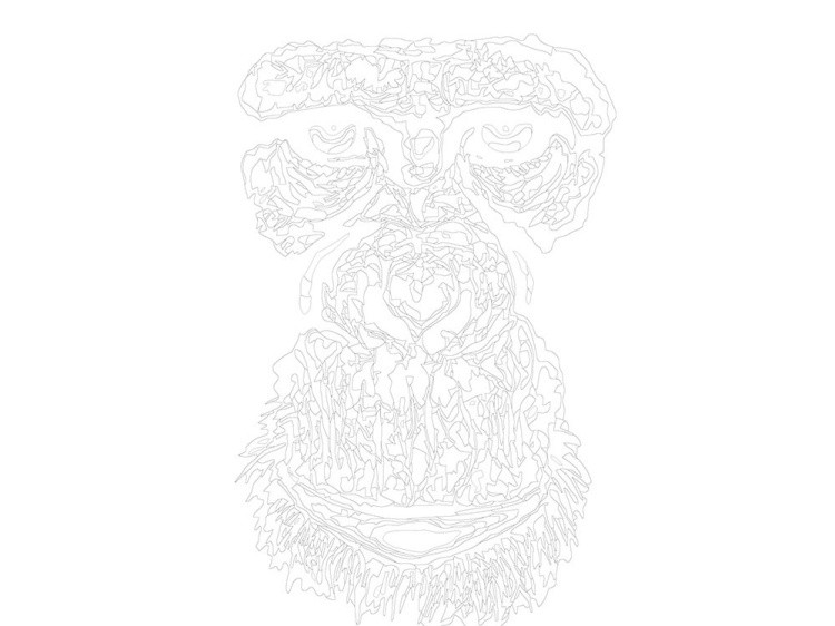 Картина по номерам «Портрет обезьяны» — картинка 3