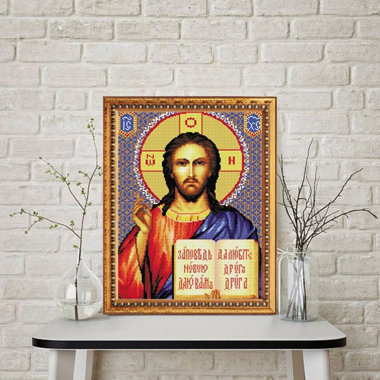 Алмазная вышивка «Господь Вседержитель» — картинка 6