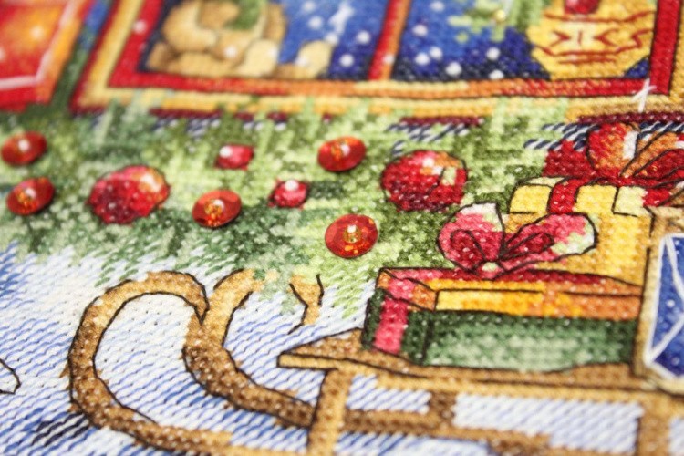 Набор для вышивания «В ожидании праздника» — картинка 4