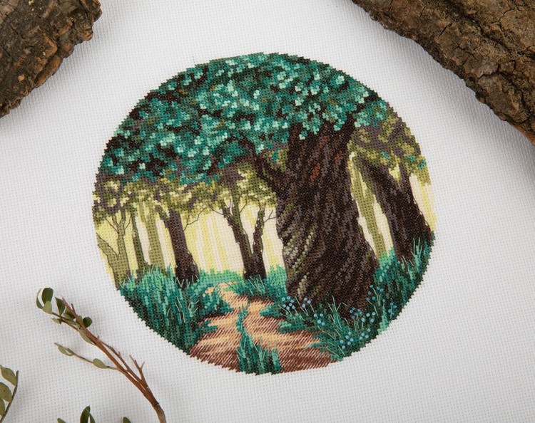 Набор для вышивания «Солнечный лес» — картинка 2