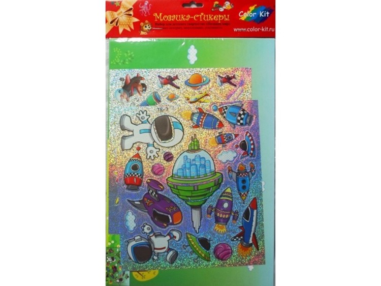 Мозаика из стикеров «Космическое путешествие» — картинка 4