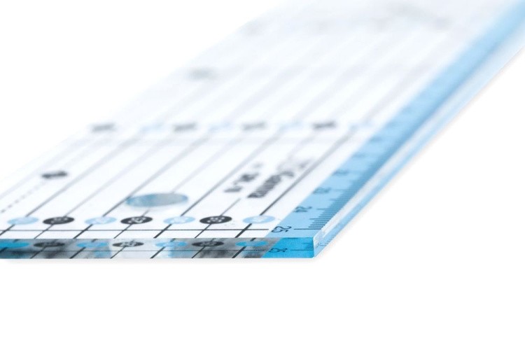 Линейка для пэчворка, 5х25 см, Gamma — картинка 3