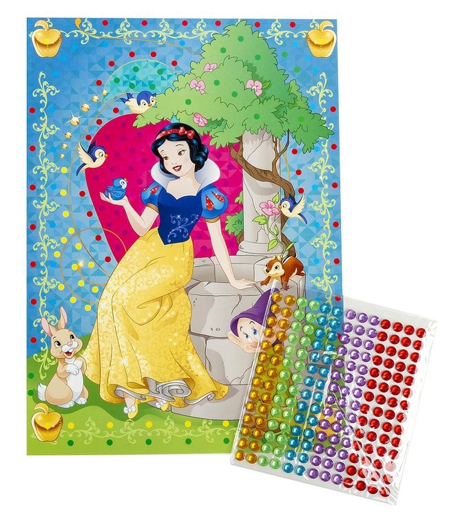 Рисунок из страз «Белоснежка» — картинка 2