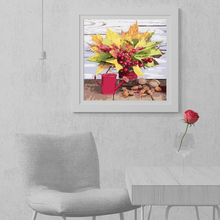 Картина по номерам «Осенний букет» — картинка 3