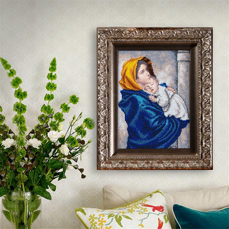 Набор вышивки бисером «Мадонна улиц» — картинка 7