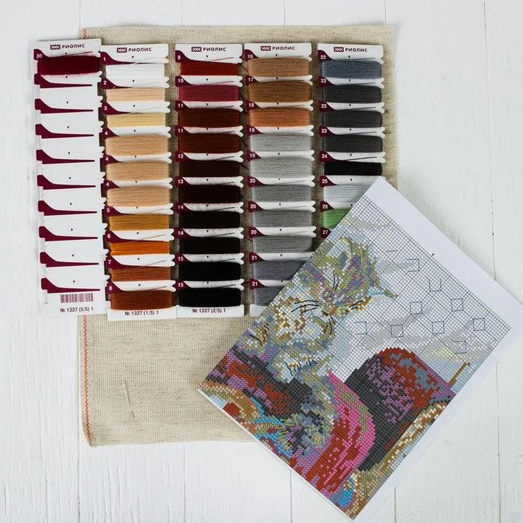 Набор для вышивания «Кошачье семейство» — картинка 4