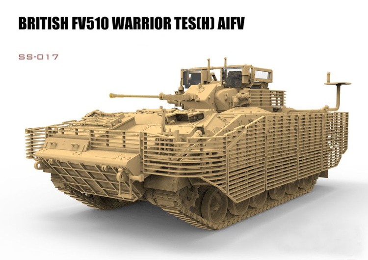 Сборная модель «БМП British FV510 Warrior TES(H) AIFV»