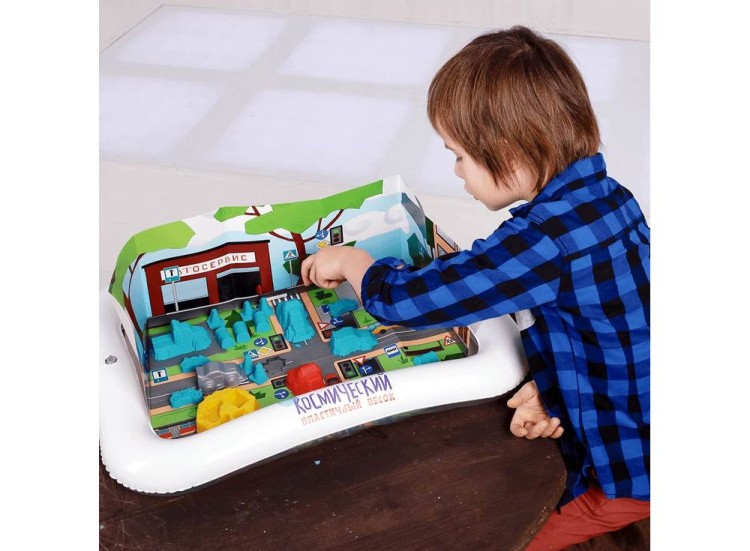 Набор космического песка «Дорожные приключения» 1 кг — картинка 7