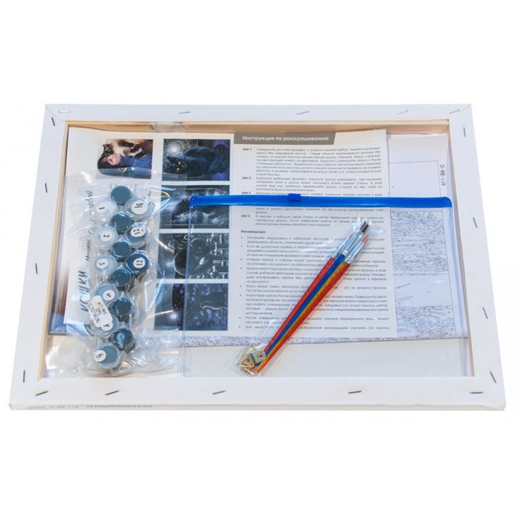 Картина по номерам «Любопытный сосед» — картинка 3