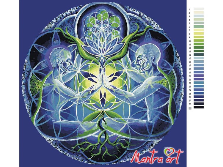 Картина по номерам «Гармония» — картинка 2