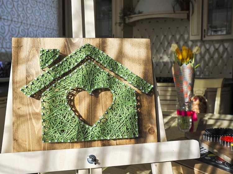 Набор для творчества STRING ART «Дом» — картинка 10