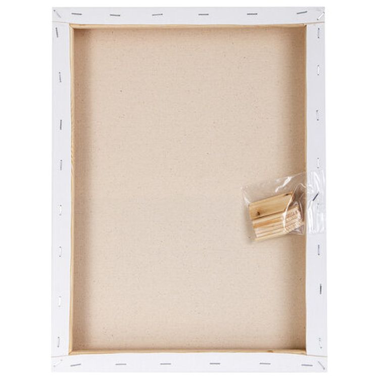 Холст 3D на подрамнике BRAUBERG ART CLASSIC 30х40 см, 440г/м, грунт, 100% хлопок мелкое зерно — картинка 5