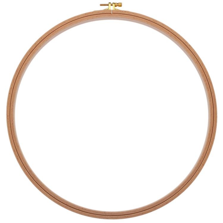 Пяльцы деревянные с винтом, диаметр 31 см, h=24 — картинка 2