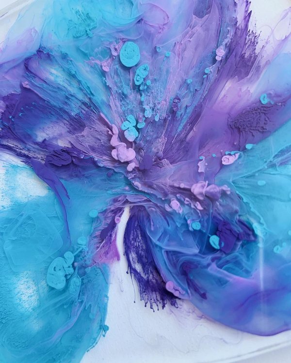 Краска для Петри Petri 34 Бирюза 15 мл, Kamenskaya Ink — картинка 3