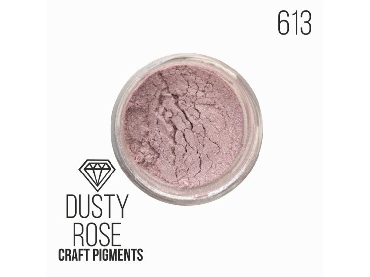 Пигмент минеральный пыльная роза (Dusty Rose) 10 мл, CraftPigments