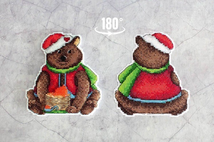 Набор для вышивания «Угощения для мишки» — картинка 2